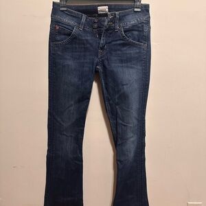 Hudson Classic Dark Blue Boot Cut Jeans